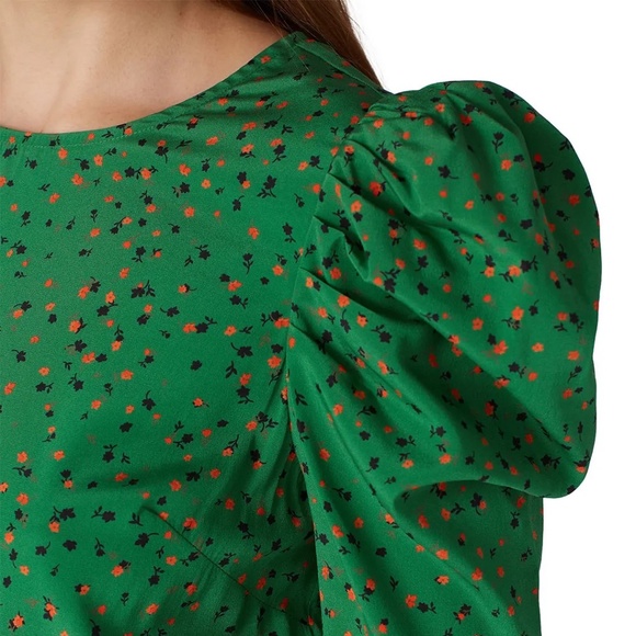 Veronica Beard Green Lila Dress 16 - Picture 4 of 15